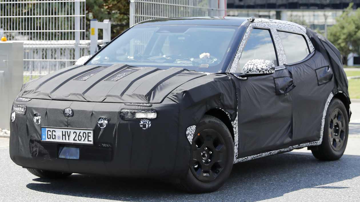 New Hyundai Ioniq 2 a le Renault 4 en vue comme des bords de révélation complètes