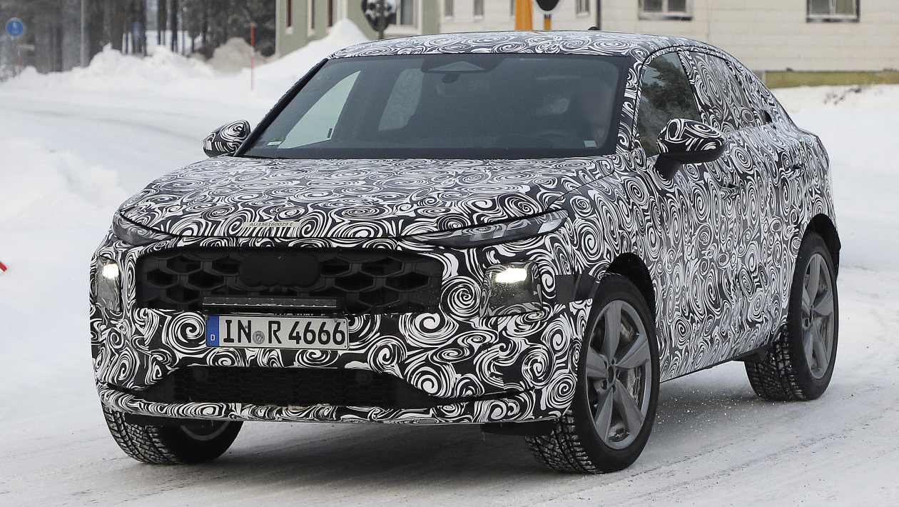 Nouveau 2025 Audi Q3 Sportback repéré en plein air
