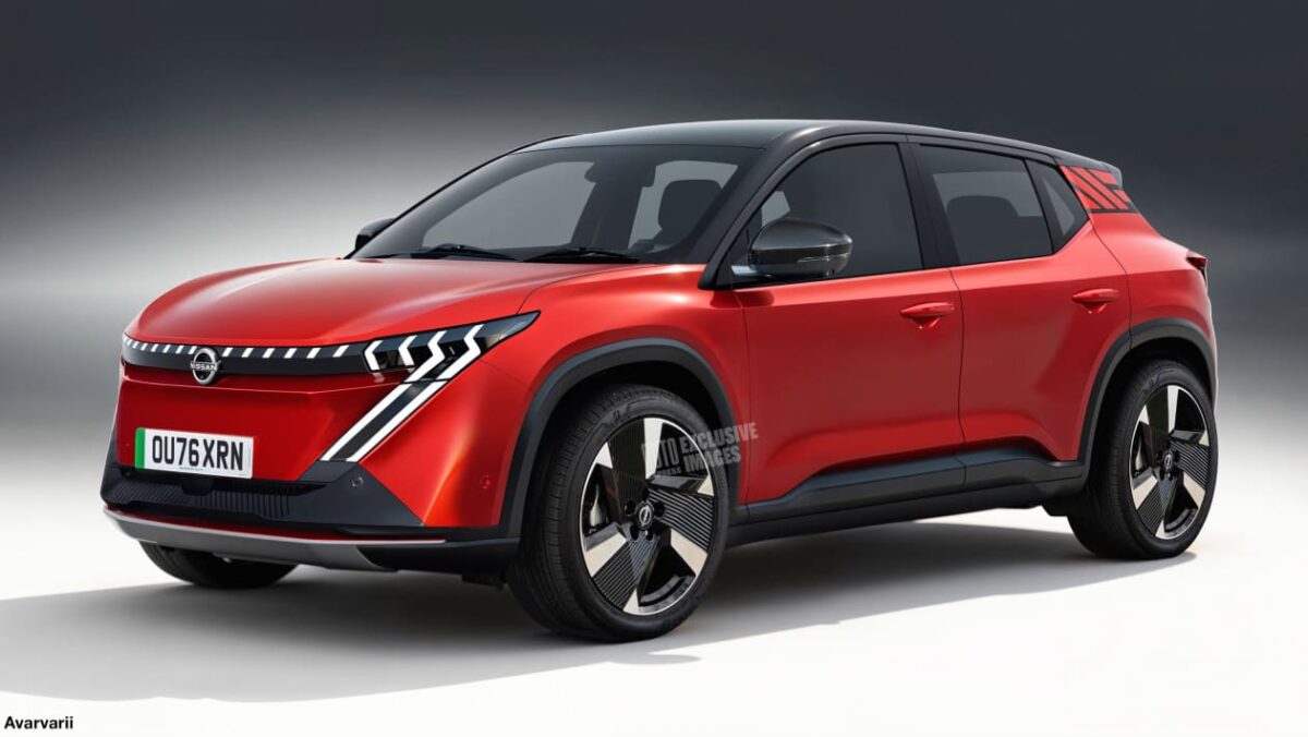 Nouveau bébé Nissan Juke Ev en route pour défier le printemps de Dacia