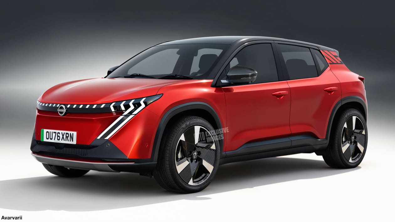 Nouveau bébé Nissan Juke Ev en route pour défier le printemps de Dacia