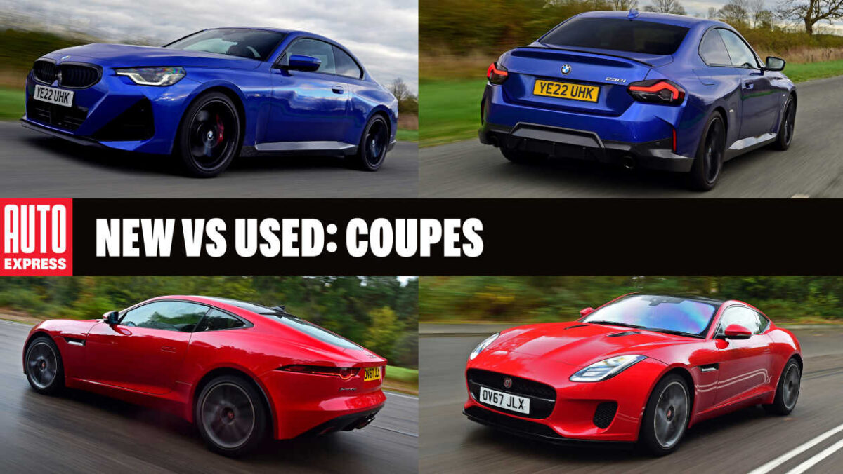 Nouveaux coupés usagés: BMW Series ou Jaguar F-Type?