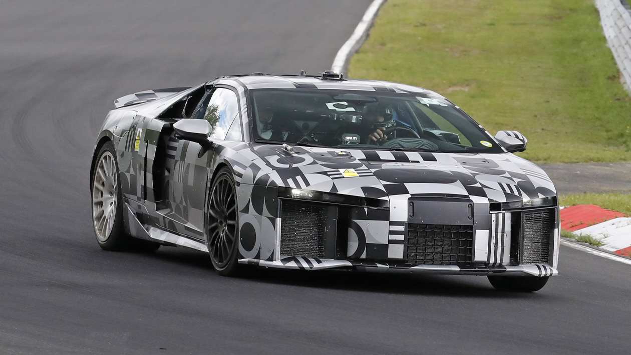 Nouvelle supercar Audi Nuvolari : le successeur de la R8 a été testé pour la première fois