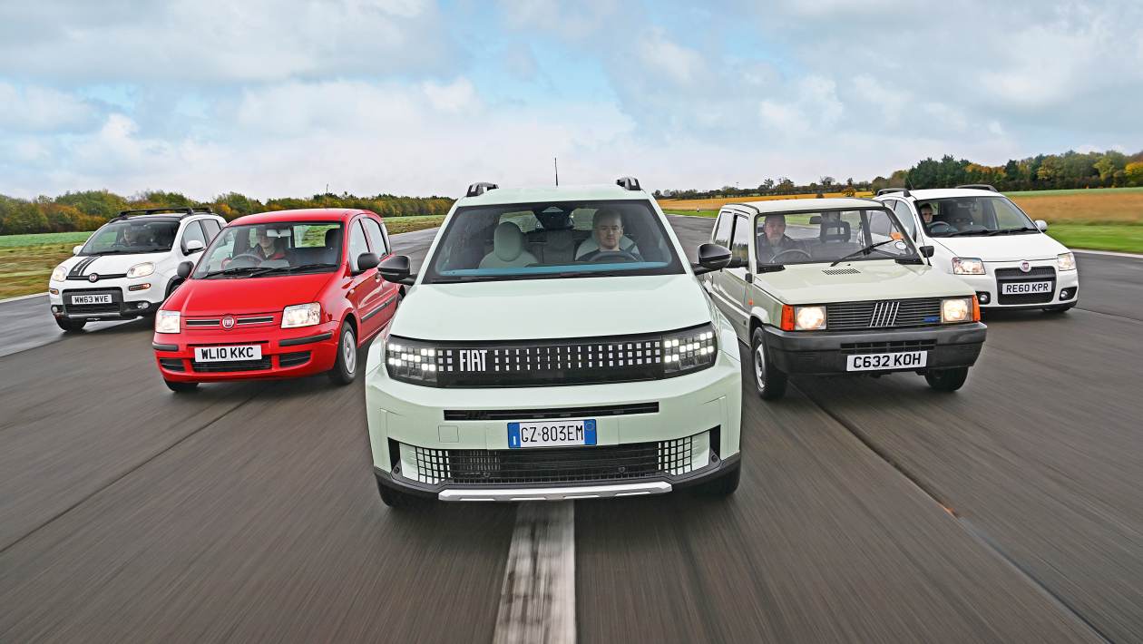 Super test de la Fiat Panda : 45 ans d'évolution de l'icône de la petite voiture italienne