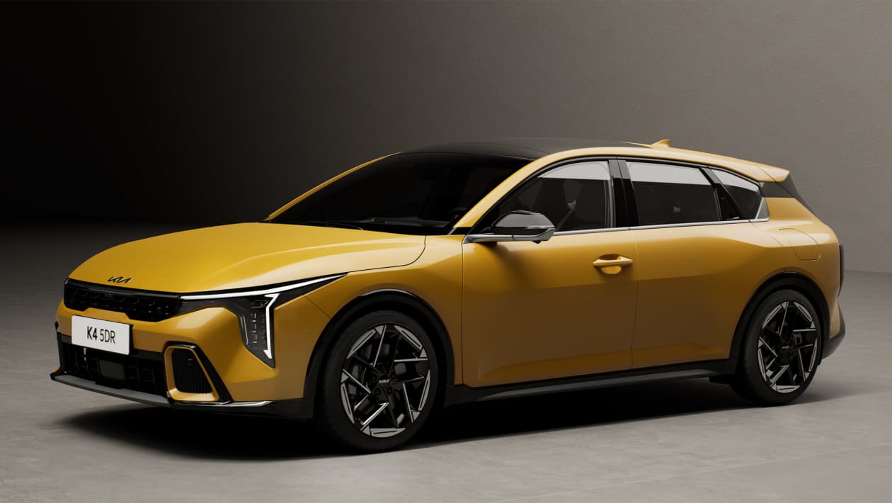 Superbe Kia K4 a le Skoda Octavia en vue comme l'arrivée du Royaume-Uni confirmé