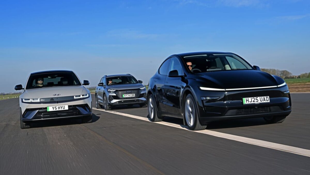 Tesla Model Y vs Hyundai Ioniq 5 VS Audi Q4 E-tron: Un SUV électrique Battle Royale