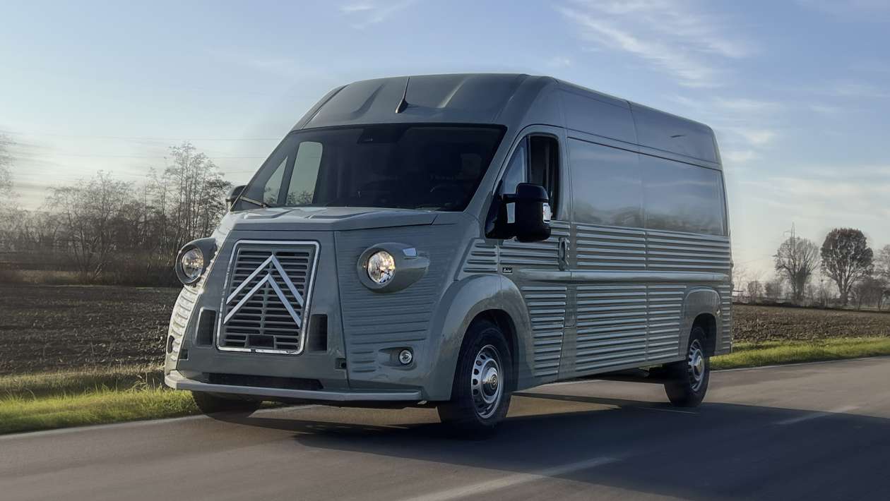 Van Citroen Type H classique revient en tant que EV moderne