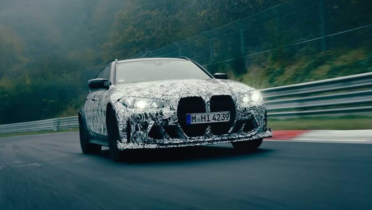 Venir chaud! Hardcore BMW M3 CS Touring taquiné pour la première fois