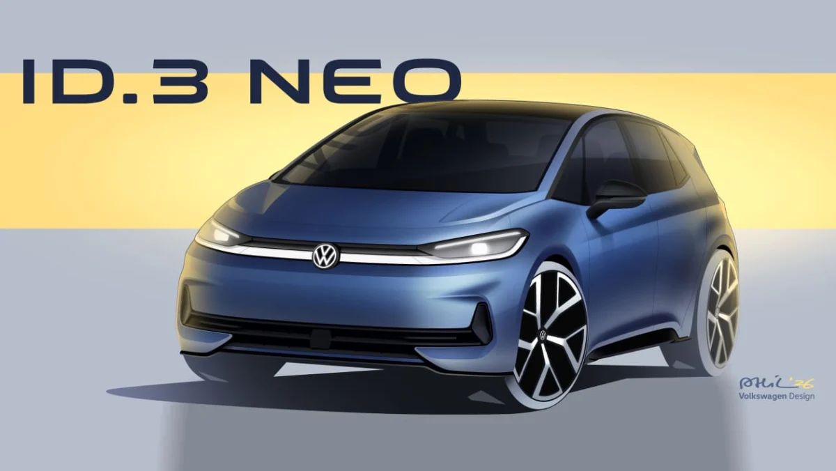 Volkswagen ID.3 Neo confirmée : nouveau nom, nouveau look et révélation d'avril