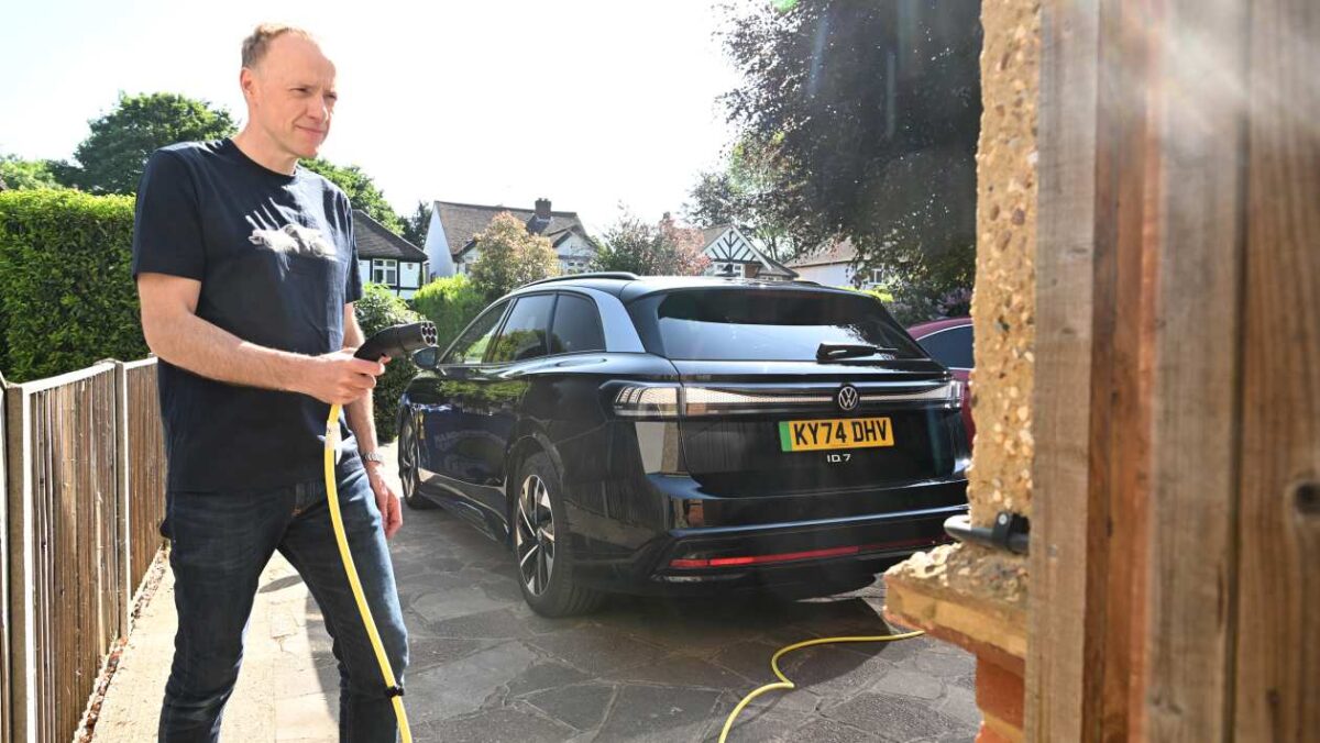 Volkswagen id.7 Test à long terme du correspondant à long terme: Nouvelle maison Wallbox rend Cruiser confortable encore moins cher